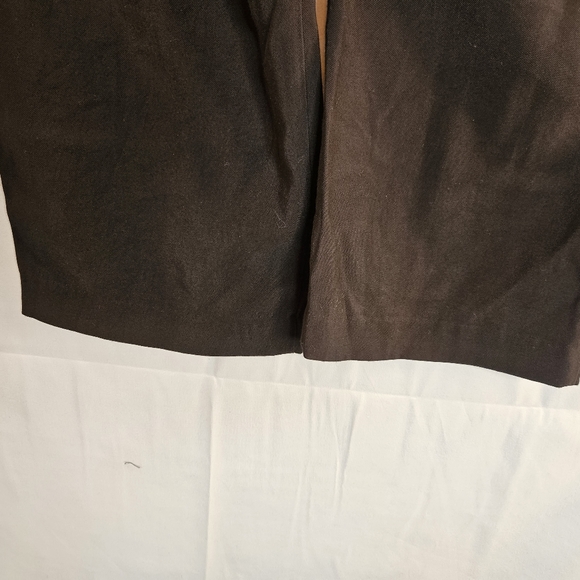 Lulus Womens Black Career Hi Waisted Pant Sz XL Strickly Business Taper Workwear - Picture 9 of 11